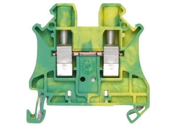 Siemens 8WH10000CF07 PE genomgående terminal Skruvar Grön-gul 50 st