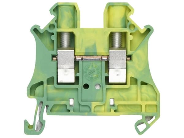 Siemens 8WH10000CF07 PE genomgående terminal Skruvar Grön-gul 50 st