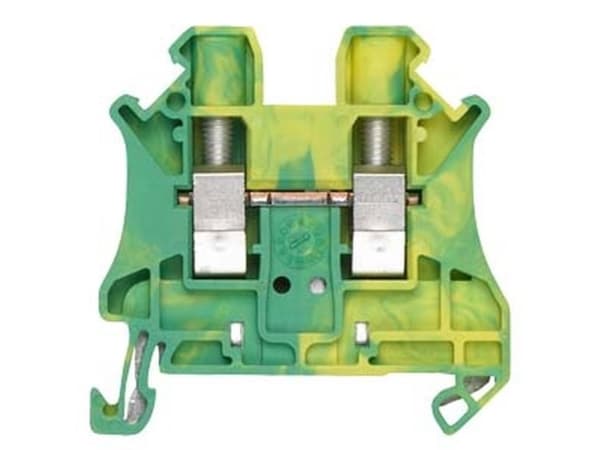 Siemens 8WH10000CG07 PE genomgående terminal Skruvar Grön-gul 50 st