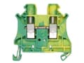 Miniatyrbild 4 av 5: Siemens 8WH10000CG07 PE genomgående terminal Skruvar Grön-gul 50 st