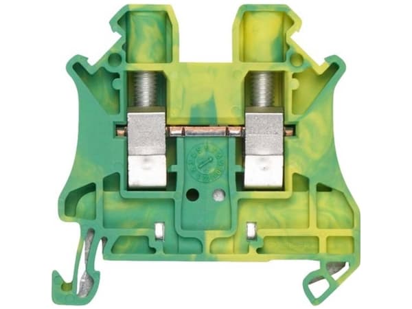 Siemens 8WH10000CG07 PE genomgående terminal Skruvar Grön-gul 50 st