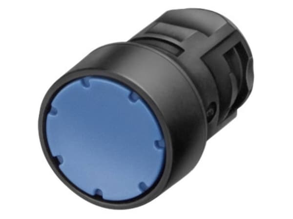 Siemens 3SB20000AE01 3SB2000-0AE01 Painike Ohjauspainike litteä, eturengas muovi Painike Musta, vihreä 1 kpl