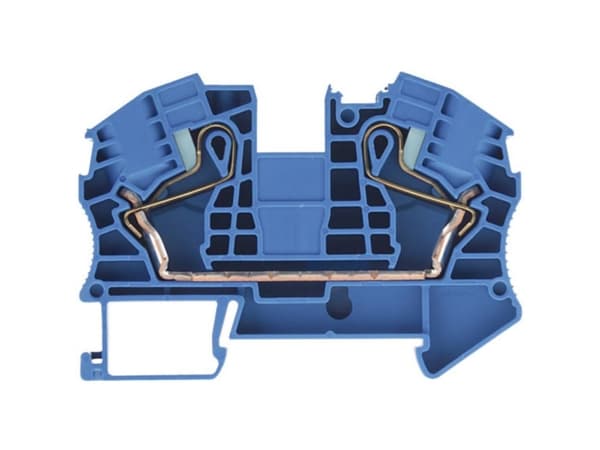 Siemens 8WH6000-0AK01 Gennemgangsklemme Indstiks-klemme Blå 1 stk