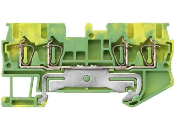 Siemens 8WH20040CF07 Jordanslutning Fjäderburskoppling Grön-gul 50 st