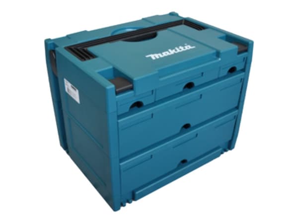 Makita Makpac - Hard eske for verktøy/tilbehør - 5 drawers