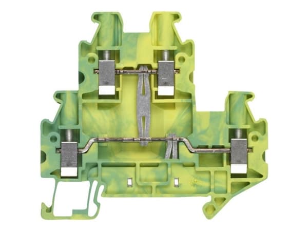 Siemens 8WH10200CG07 Dobbeltstokklemme Skruer Grøn-gul 50 stk
