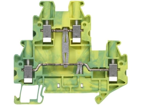 Siemens 8WH10200CG07 Dobbeltstokklemme Skruer Grøn-gul 50 stk