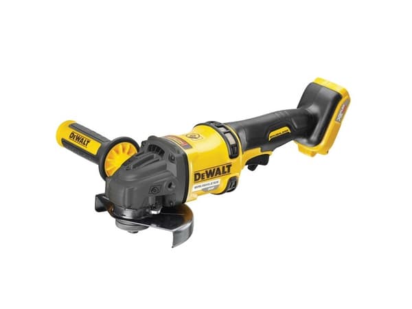 DeWALT DCG418NT-XJ, Nauhahiomakone, Musta, Keltainen, 9000 RPM, 12,5 cm, 1,5 m/s ², 6,1 m/s ² - SOLO