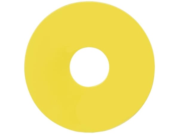 Siemens aluskatteen merkki pyöreä (Ø) 18 mm ilman keltaista 1 kpl