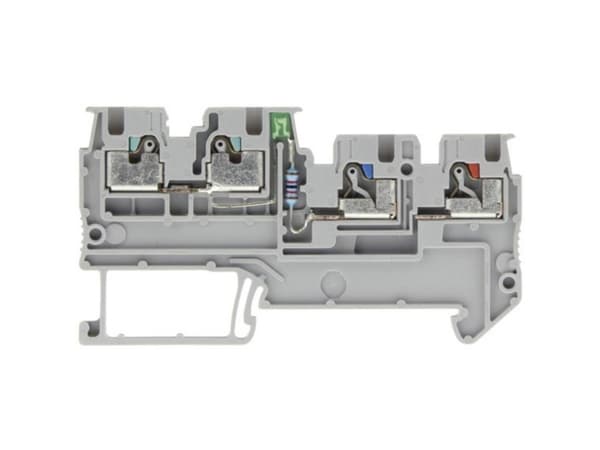 Siemens 8WH6003-0DE00 Initiatorklemme Stiktilslutning Grå 1 stk