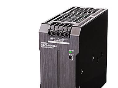 Kirjatyyppinen virtalähde, Pro, 240 W, 24VDC, 10A, DIN-kiskoon kiinnitys S8VK-G24024
