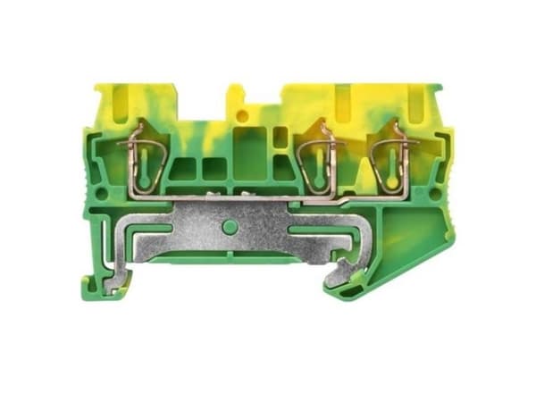 Siemens 8WH20030CF07 Jordanslutning Fjäderburskoppling Grön-gul 50 st