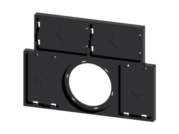 Siemens Skiltebærer (B x H) 27 mm x 17.5 mm Sort 1 stk