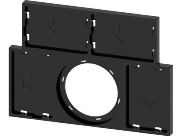 Siemens Skiltebærer (B x H) 27 mm x 17.5 mm Sort 1 stk