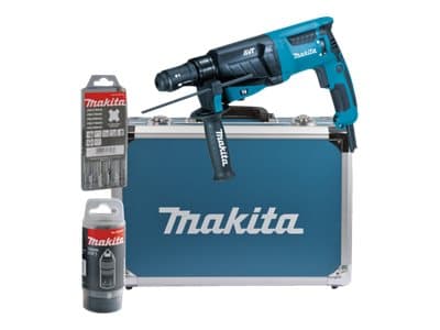 Makita HR2631FT13 - Roterande hammare - 800 W - SDS-plus - 2.4 joule