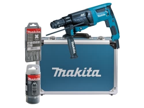 Makita HR2631FT13 - Roterande hammare - 800 W - SDS-plus - 2.4 joule