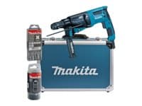 Makita HR2631FT13 - Roterande hammare - 800 W - SDS-plus - 2.4 joule