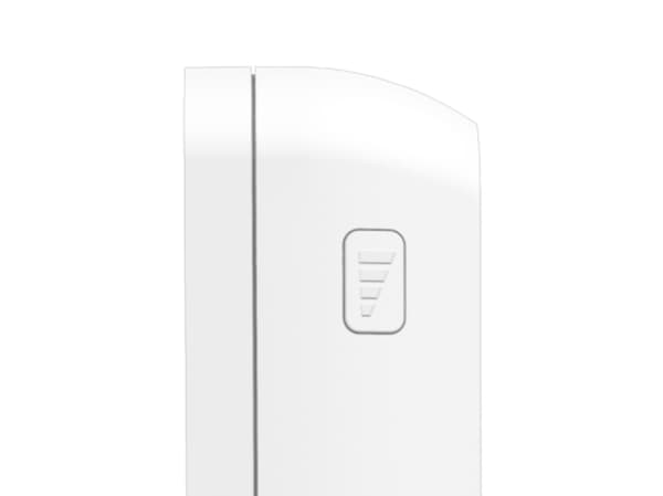 Byron DBY-22324, Grå, Vit, 85 dB, IP44, Plast, Digital, Trådlös