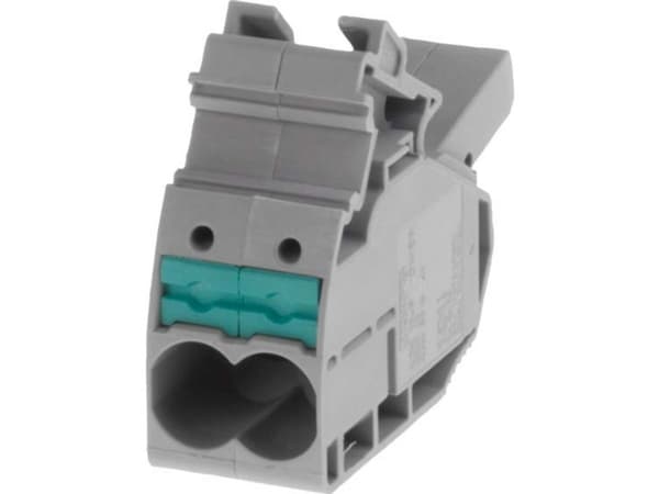 Siemens 8WH9120-0DA00 Trykterminal Indstiks-klemme Grå 1 stk