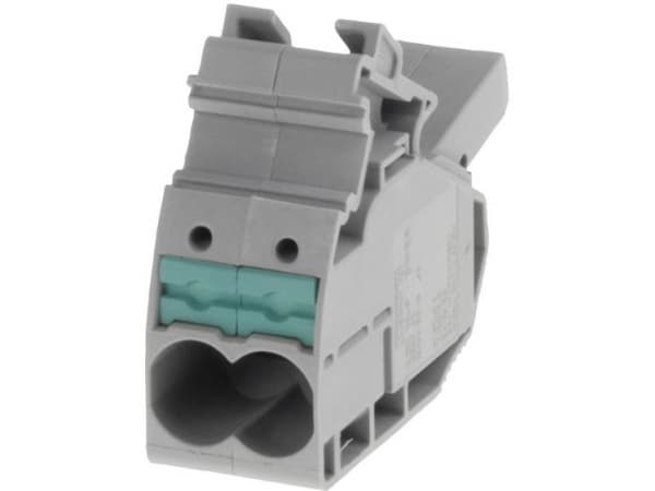 Siemens 8WH9120-0DA00 Trykterminal Indstiks-klemme Grå 1 stk