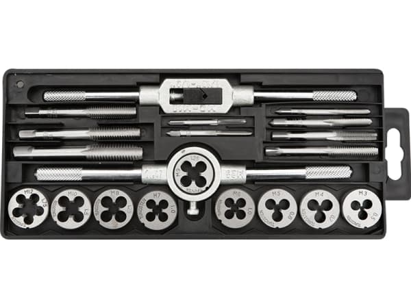 Ruuvit ja ruuvit M3-M12, 20 kpl [14A425]