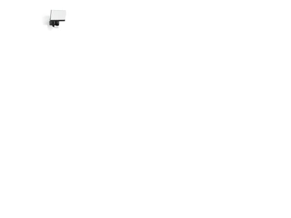 STEINEL XLED home 2, Utendørs veggbelysning, Sort, Hvit, Plast, IP44, II, IK03