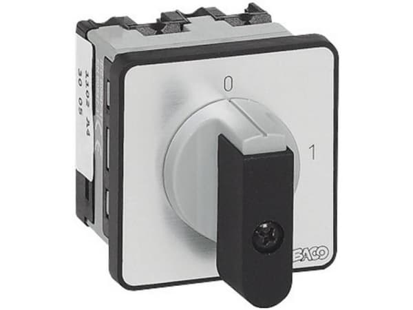 BACO NB03AQ1 Lastafbryder 16 A 1 x 90 ° Grå, Sort 1 stk