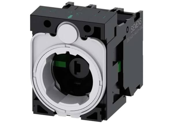 Siemens 3SU1501-1AG20-1NA0 Kontaktelement, LED-element med adapter 2 x sluttekontakt Rød 24 V DC/AC 1 stk