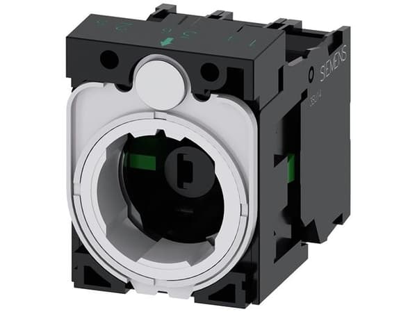 Siemens 3SU1501-1AG20-1NA0 Kontaktelement, LED-element med adapter 2 x sluttekontakt Rød 24 V DC/AC 1 stk