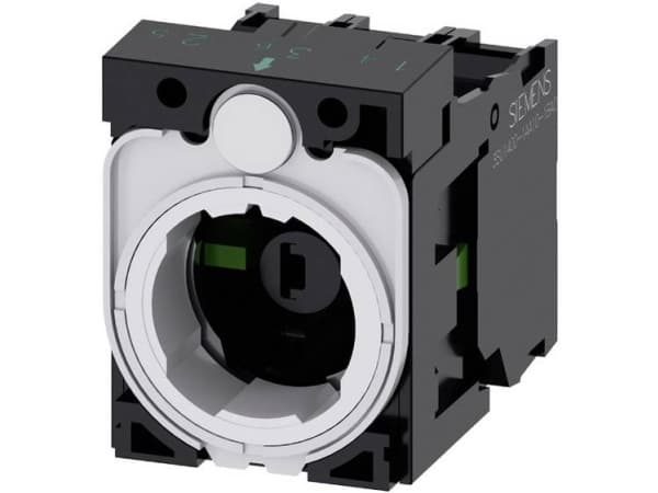 Siemens 3SU1501-1AG20-1NA0 Kontaktelement, LED-element med adapter 2 x sluttekontakt Rød 24 V DC/AC 1 stk