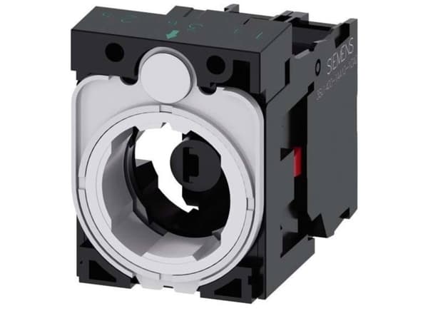 Siemens 3SU1501-1AG50-1CA0 Kosketinelementti, LED-elementti adapterilla 1 x katkoskosketin Sininen 24 V DC/AC 1 kpl