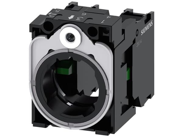 Siemens 3SU1550-1AA10-1NA0 Kontaktelement med adapter 2 x sluttekontakt 500 V 1 stk