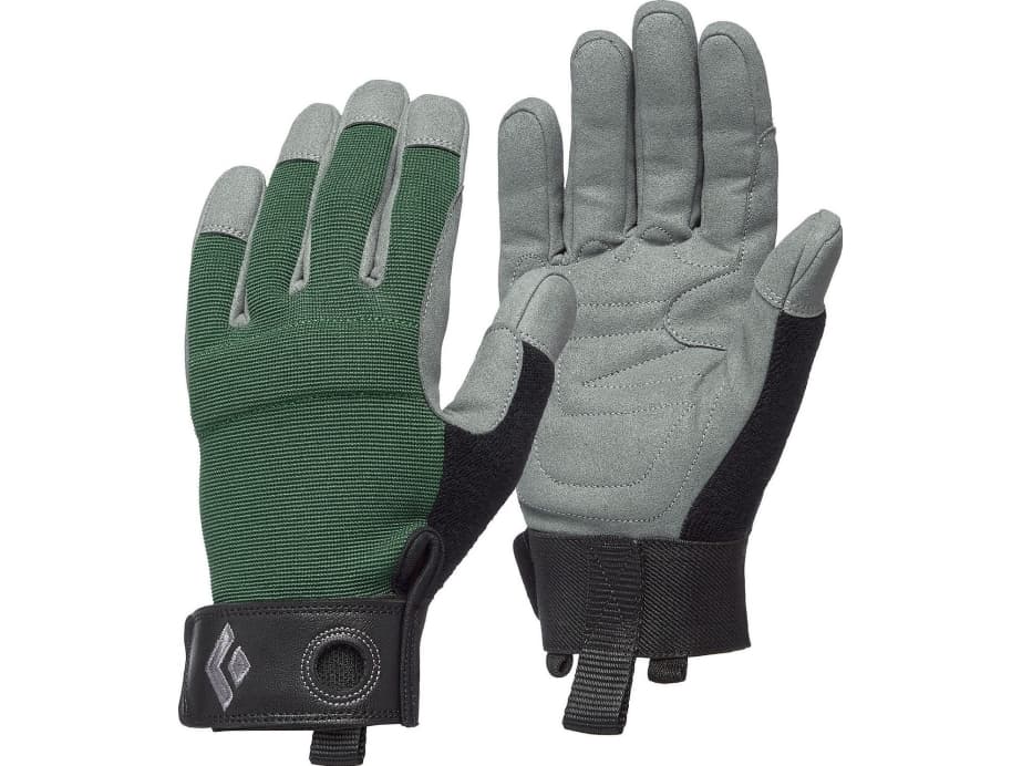 Black Diamond Climbing Gloves Women's Crag Gloves green size XS (BD8018663028XS_1)
