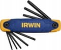 Miniatyrbilde 2 av 3: IRWIN T10767, Sammenleggbare torx-nøkler, T10,T15,T20,T25,T27,T30,T40,T9, Svart, Blå, Gult, Kromvanadiumstål, Plastikk, Plastikk