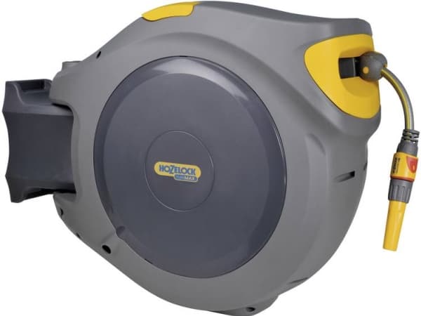 Hozelock 2597 0000, Vegg-montert Hjul, Automatisk, Funksjonell, Grå, PVC, Vegg-montert