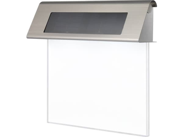 Sygonix Solar ulkoseinävalaisin SY-4677500 SMD LED 0,2 W Ruostumaton teräs