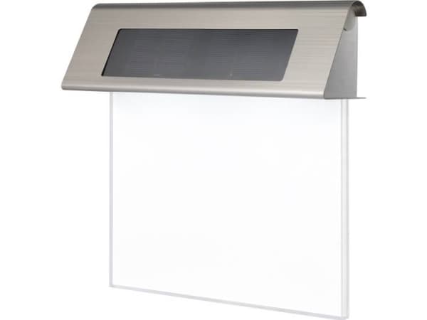 Sygonix Solar ulkoseinävalaisin SY-4677500 SMD LED 0,2 W Ruostumaton teräs