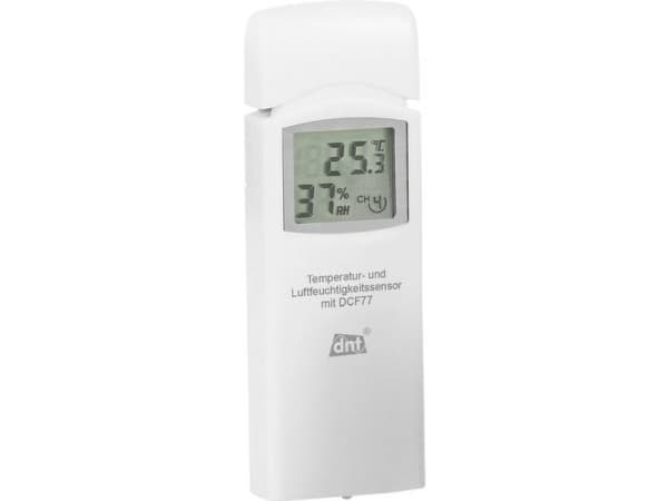 DNT DNT000005, Barometri ulkokäyttöön, Kosteusmittari ulkokäyttöön, 10 - 99%, 1%, -40 - 60 °C, 0,1 °C, 868 MHz
