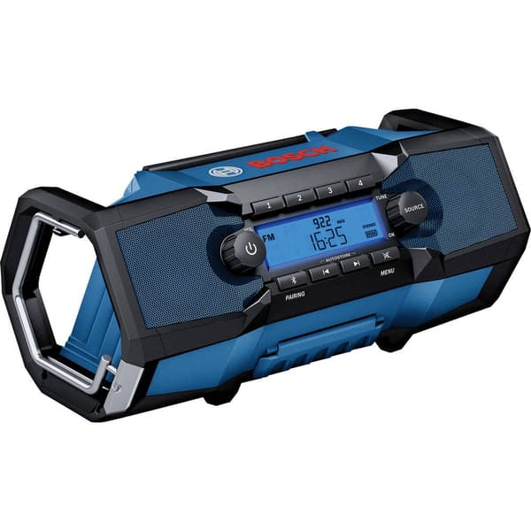 Byggarbetsradio Bosch Professional GPB 18V-2 C FM Stänkvattenskyddad