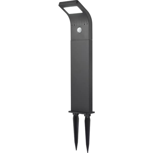 Sygonix SY-4677494 LED-utomhusmarkbelysning med rörelsedetektor LED 1.2 W Svart