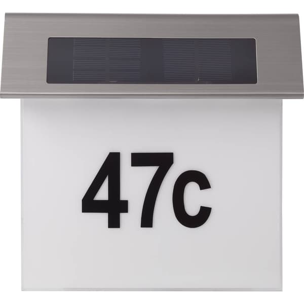 Sygonix SY-4677500 Husnummerbelysning SMD LED LED fast installerad 0.2 W Rostfritt stål