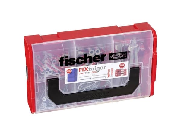 Fischer FIXtainer - DUOPOWER / DUOTEC Rawlplugsortiment 541106 200 st
