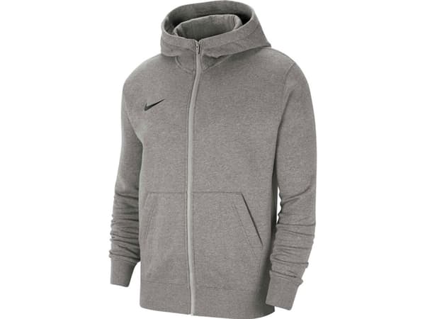Nike Bluza Nike Park 20 Fleece FZ Hoodie Junior CW6891 063 CW6891 063 szary M (137-147cm)