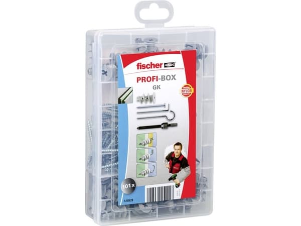 Fischer PROFI-BOX GK Rawlplug-sortiment 518528 1 Set