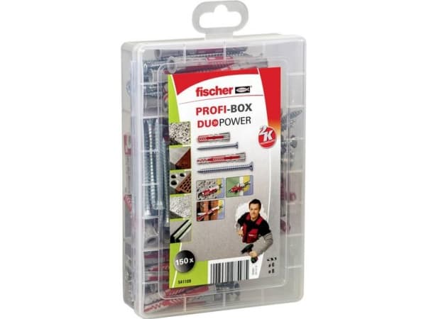 Fischer PROFI-BOX DUOPOWER Rawlplug-sortiment 541109 1 Set