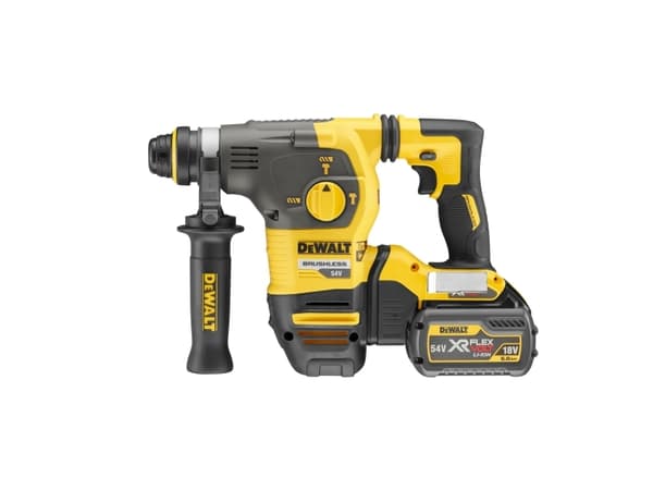 DeWALT DCH323T2, Svart, Gul, Borstlös motor, 2,8 cm, 1,3 cm, 2,6 cm, 4 mm