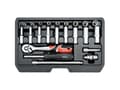 Miniatyrbild 1 av 5: Yato Socket Wrench Set 1/4 "23pcs (YT-14451)