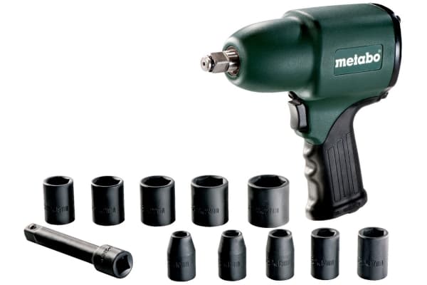 Metabo DSSW 360, Mutterdragare, Svart, Grön, 360 nm, 360 nm, 360 l/min, 6,2 Bar