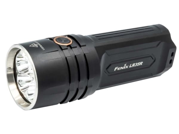 Fenix LR35R, Käsikokoinen taskulamppu, Musta, 2 m, IP68, LED, 50000 h musta