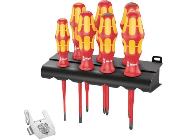 Wera Kraftform VDE/7 Heavy Metal 2 - Ruuvimeisselisarja - 7 kpl - eristetty